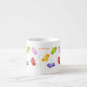Taza De Espresso Cute jelly bebés dulces personalizado