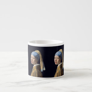 Taza de espresso de La joven de la perla