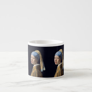 Taza de espresso de La joven de la perla