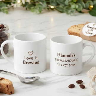 Taza De Espresso De Regalo De Amor Cálido Editoria