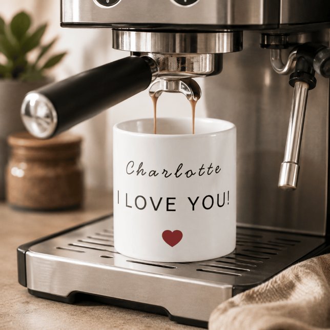 Taza de Espresso de San Valentín Personalizada Mod (Subido por el creador)