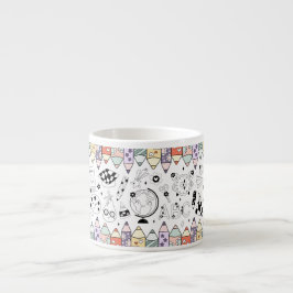 Taza De Espresso De vuelta a la escuela