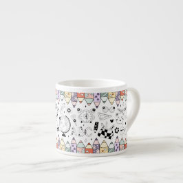 Taza De Espresso De vuelta a la escuela