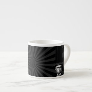 Taza De Espresso Declaración de Moda Presidencial de Abraham Lincol