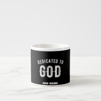 DEDICADO A DIOS PERSONALIZABLE GUAY TEXTO BLANCO