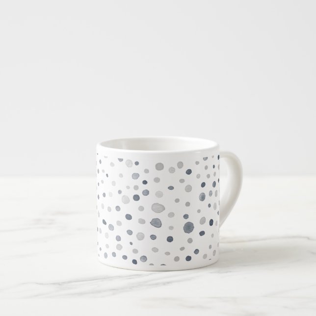 Taza De Espresso Dedos de agua de Lucas Confetti Espresso Mug (Derecha)