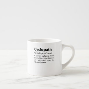 Taza De Espresso Definición de diccionario divertida de Cyclopath