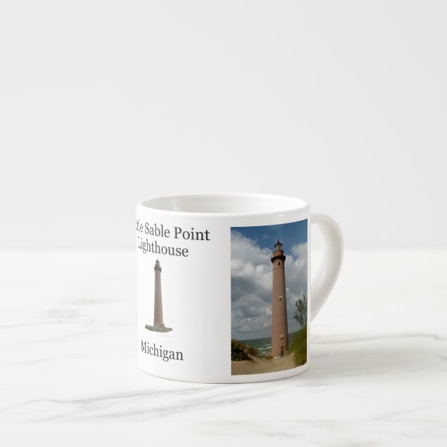 Taza de espresso del faro de Little Sable Point (Derecha)