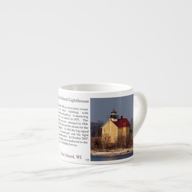 Taza de espresso del faro de Pilot Island (Derecha)