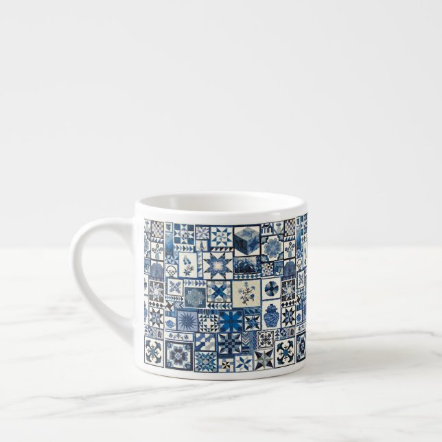Taza De Espresso Delft holandés (Izquierda)