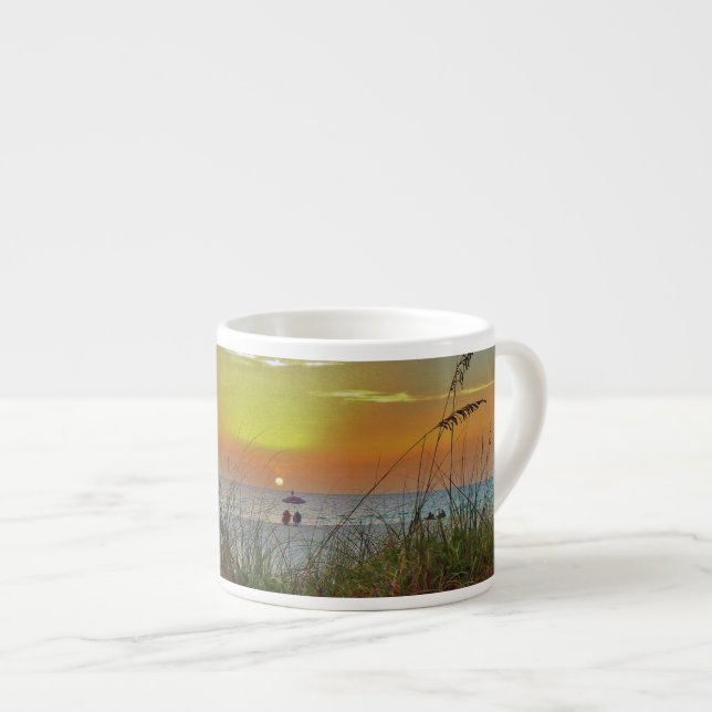 Taza De Espresso Depósito de Espresso de la Playa (Derecha)