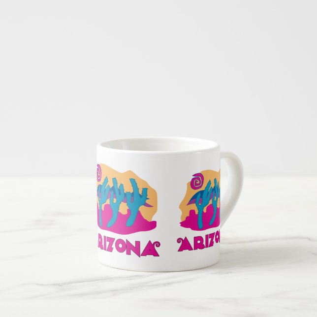 Taza De Espresso Desierto de AZ (Derecha)