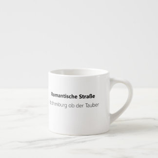 Taza De Espresso Deutschland Reise-Mug - Romantische Straße