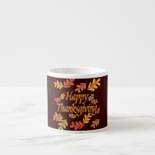 Taza De Espresso Día de Acción de Gracias
