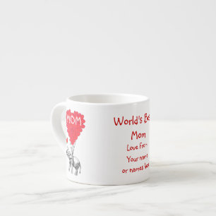 Taza De Espresso Día de la Madre divertido personalizado