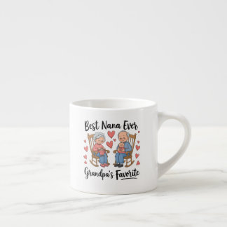 Taza De Espresso Día de los Abuelos