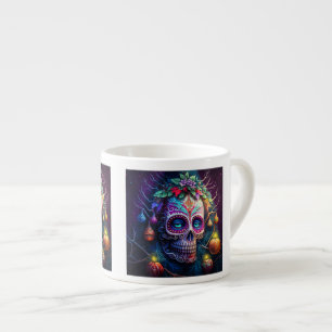 Taza De Espresso Día de los navidades de la Mug del Espresso Muerto