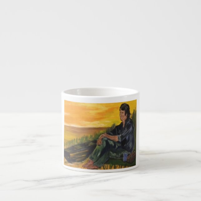Taza De Espresso Día de Relajación de Espresso Mug (Frente)