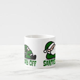 Taza De Espresso Día Libre de Papá Noel