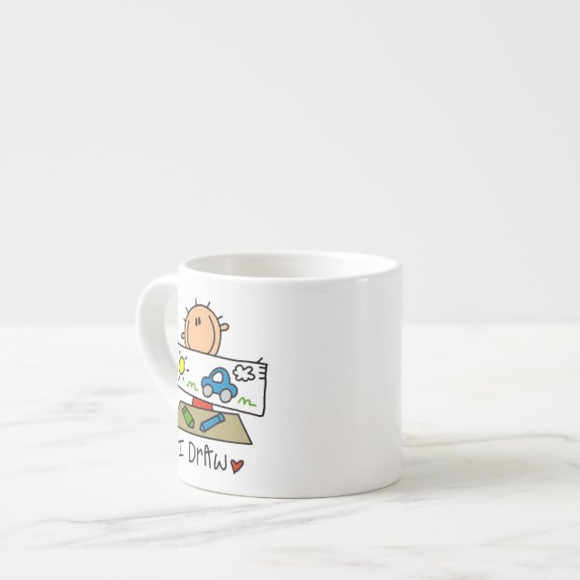 Taza De Espresso Dibujo (Izquierda)