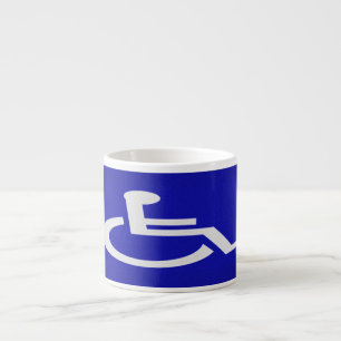 Taza De Espresso Discapacitado