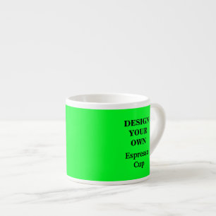 Taza De Espresso Diseñar su propia Copa de Espresso - Verde