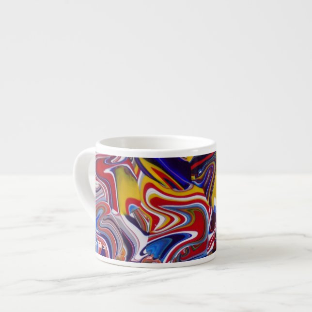 Taza De Espresso Diseño de la "amalgamación" de Victor Tilson (Izquierda)