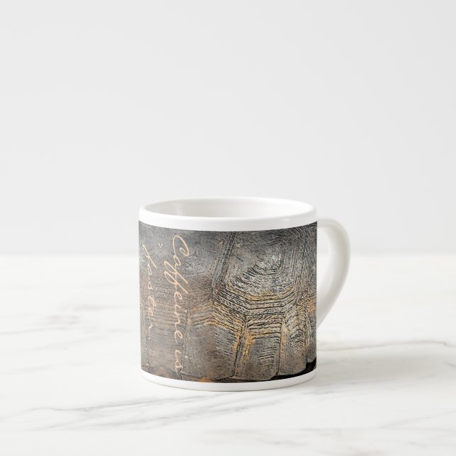 Taza De Espresso Diseño de la caseta Gopher Tortoise (Derecha)