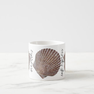 Taza De Espresso Diseño de la cubierta marina