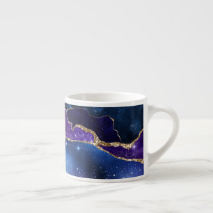 Taza De Espresso Diseño de la serie Galaxy Agate 13