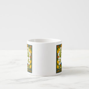 Taza De Espresso Diseño de Sicilia Mt,Etna