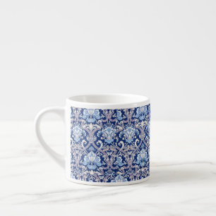 Taza De Espresso Diseño floral del Art. XIX con decoración de época
