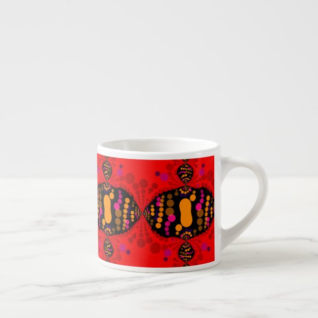 Taza De Espresso Diseño Jimette de Espresso (Derecha)