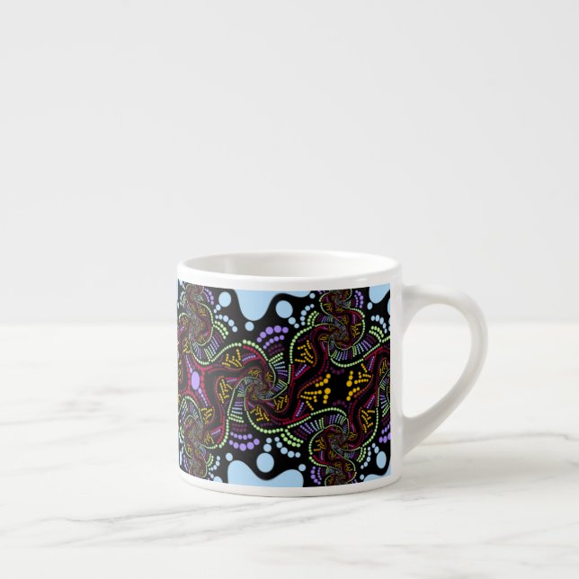Taza De Espresso Diseño Jimette de Espresso (Derecha)
