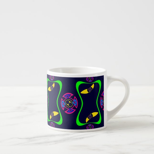 Taza De Espresso Diseño Jimette de Espresso (Derecha)