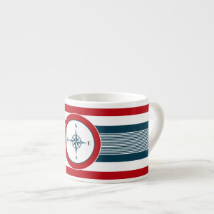 Taza De Espresso Diseño náutico