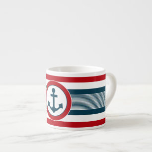 Taza De Espresso Diseño náutico