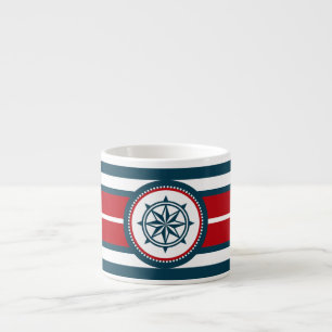 Taza De Espresso Diseño náutico