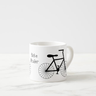 Taza De Espresso Diseño personalizado de la bicicleta