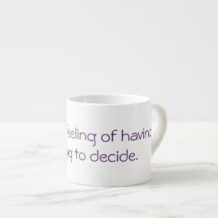 Taza De Espresso Disfrute de la cita