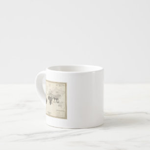 Taza De Espresso Distribución geográfica de la vegetación