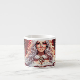 Taza De Espresso Diva del Trono: La hermana más caliente de Santa