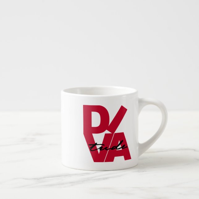 Taza De Espresso "DIVAtude" Expresso Mugs (Derecha)