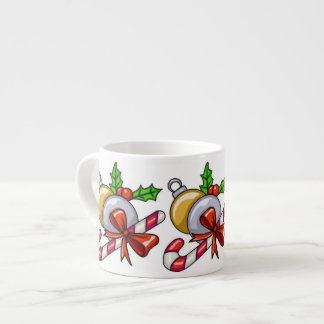 Taza De Espresso Diversión del bastón de caramelo