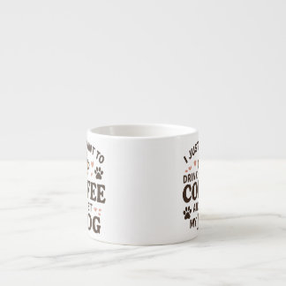 Taza De Espresso Divertido perro amante Perro madre perro papá