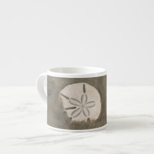 Taza De Espresso Dólar de arena (Echinarachnius parma)