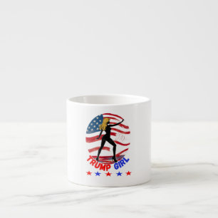 TAZA DE ESPRESSO DONALD TRUMP - CHICA TRUMP