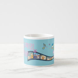 Taza De Espresso Dorama Kpop ídolo favorito tipografía coreana kawa