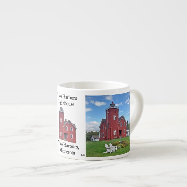 Taza De Espresso Dos Harbour Lighthouse espresso mug (Derecha)
