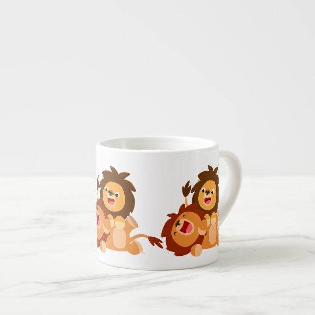Taza De Espresso Dos juguetones Personalizados jugosos Espresso Mug (Derecha)